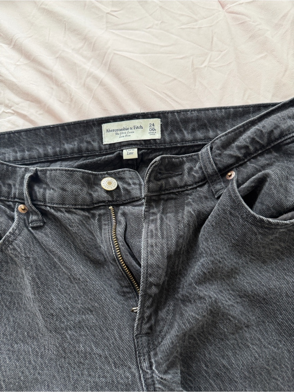 Abercrombie ultra loose low rise